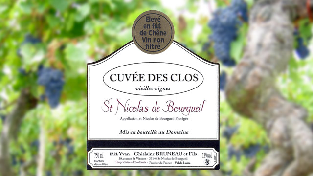 Cuvée des Clos Vieilles Vignes de Coteau